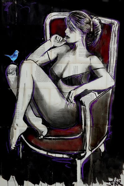 Loui Jover: Contemplation by Loui Jover