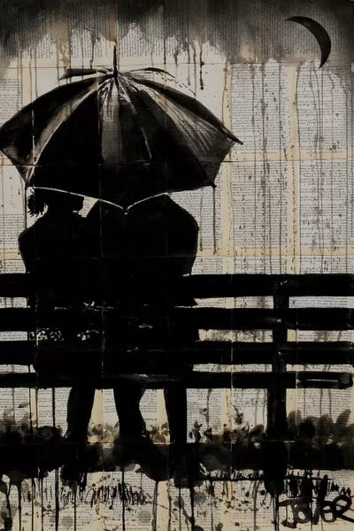 Spring: Moments Under The Crescent Moon by Loui Jover