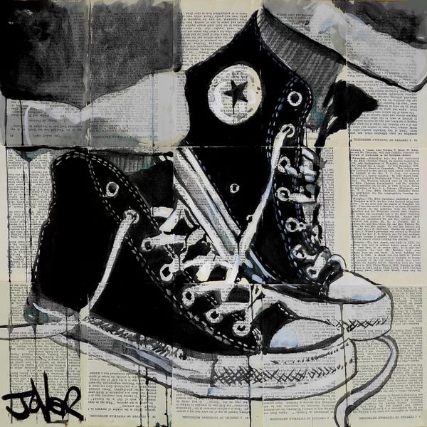 Black & White: Never A Frown by Loui Jover