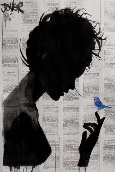 Poetica by Loui Jover metal wall art