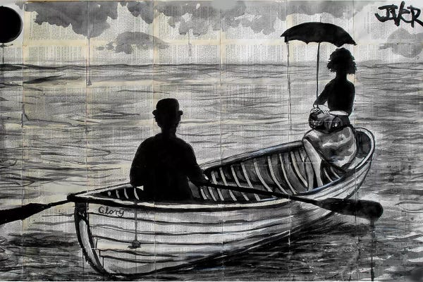 Rowboats: The Crossing by Loui Jover