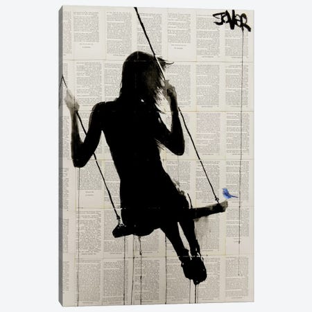 The Freedom Of Sometimes Canvas Print #LJR76} by Loui Jover Canvas Artwork