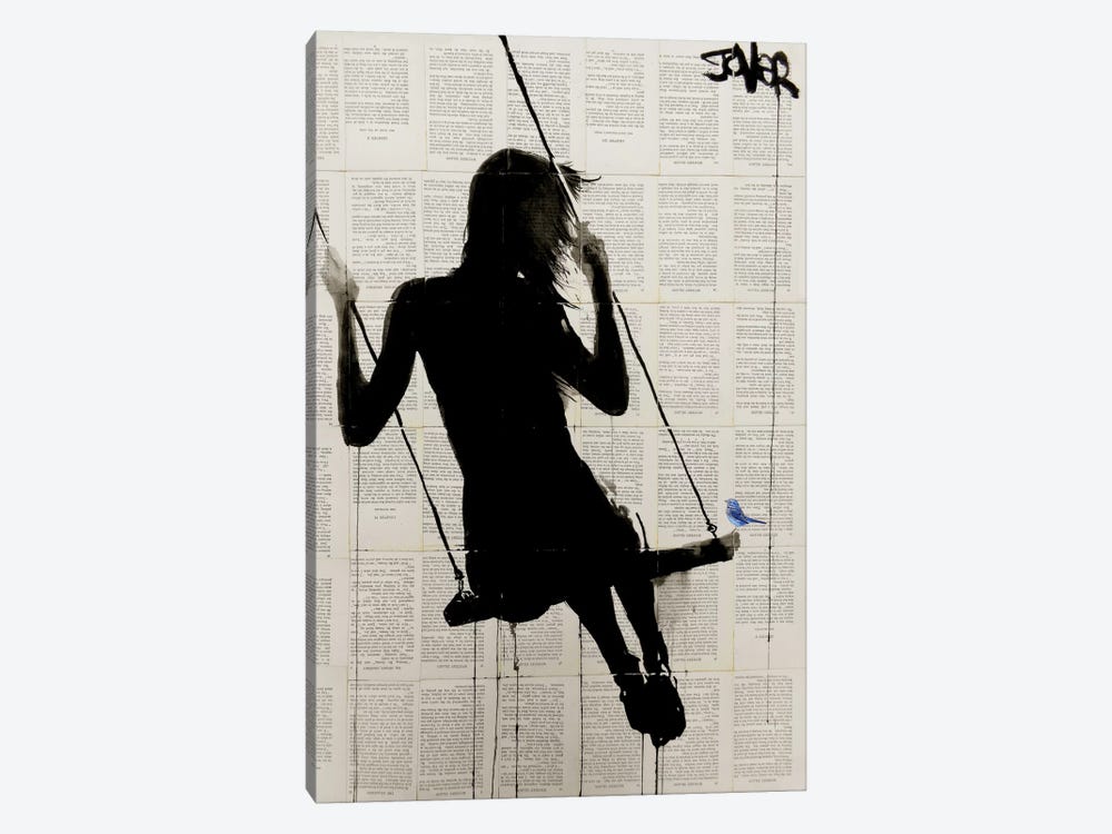 The Freedom Of Sometimes by Loui Jover 1-piece Canvas Artwork