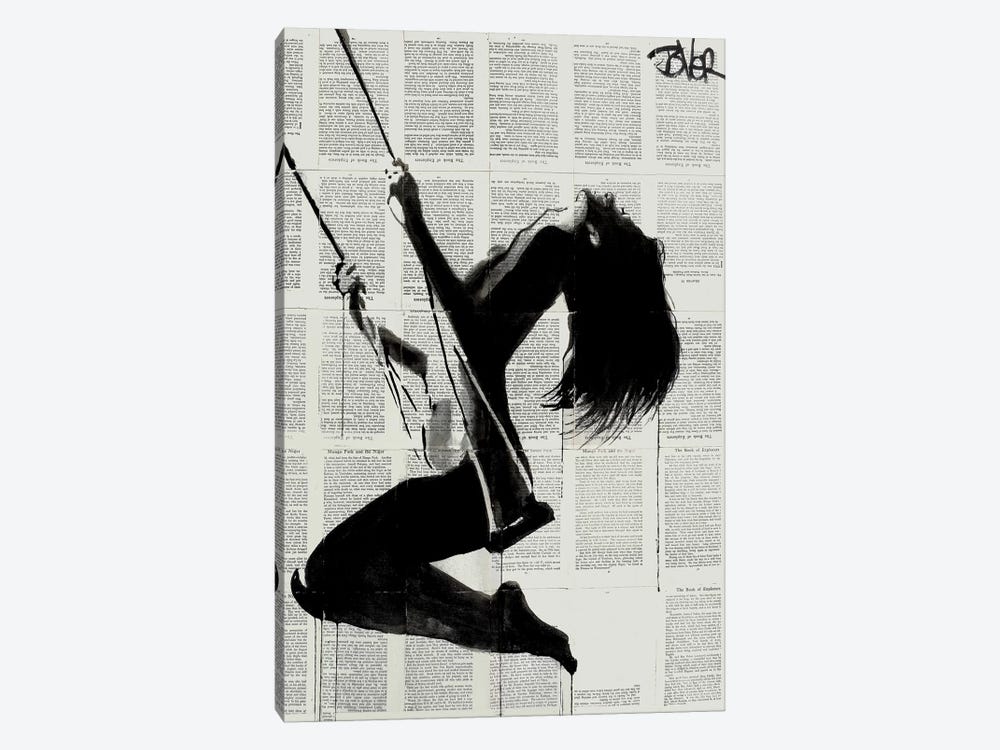 The Lightness Of Being Again by Loui Jover 1-piece Canvas Art Print