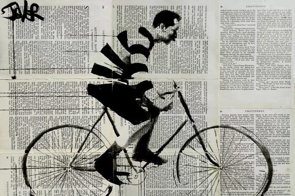 Bicycles: The Rider by Loui Jover