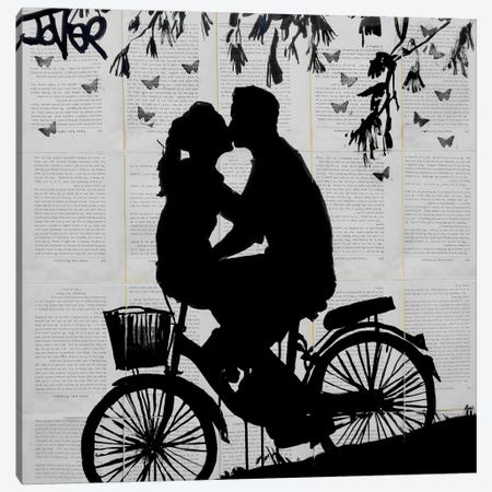 A Little Love And Adventure Canvas Print #LJR86} by Loui Jover Canvas Print