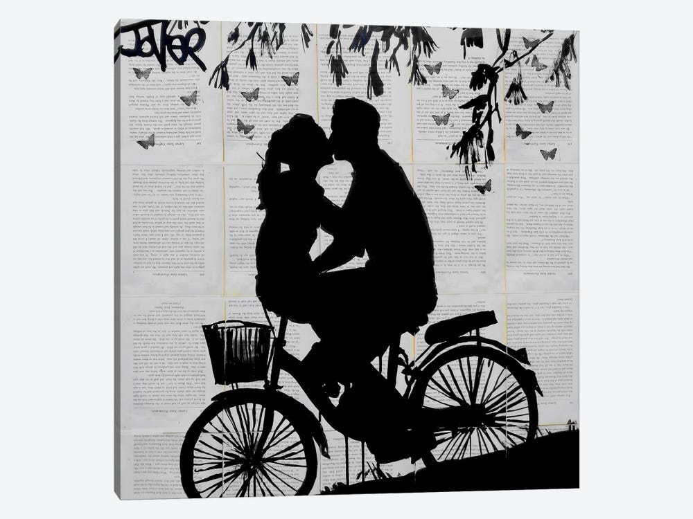 A Little Love And Adventure by Loui Jover 1-piece Canvas Print