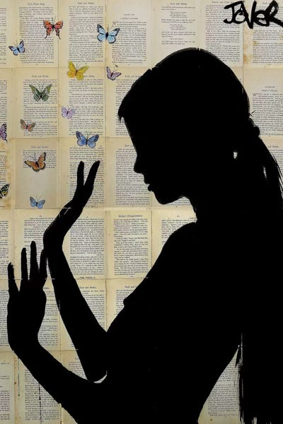 Silhouettes: Butterfly Days by Loui Jover