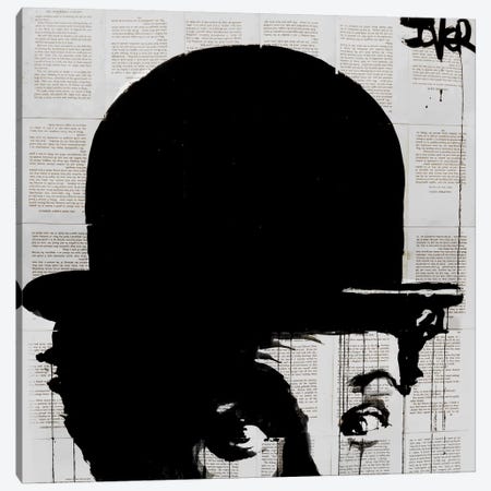 Charlie's Hat Canvas Print #LJR92} by Loui Jover Art Print