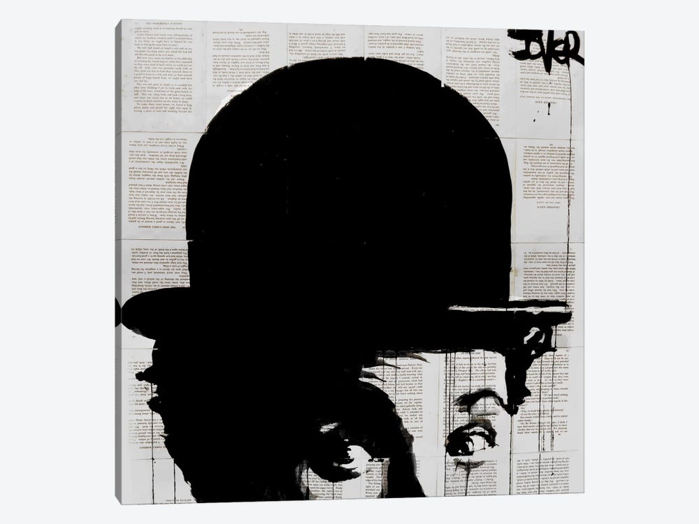 Charlie's Hat by Loui Jover 1-piece Canvas Art