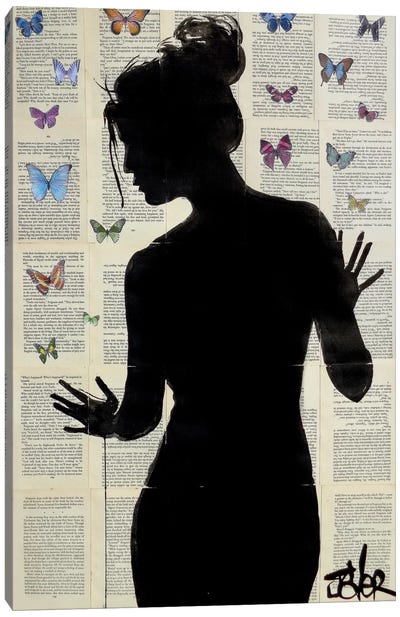 Butterfly Effect Canvas Art Print - Loui Jover