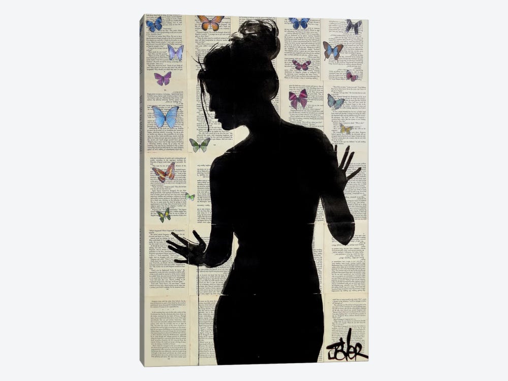 Butterfly Effect by Loui Jover 1-piece Canvas Print