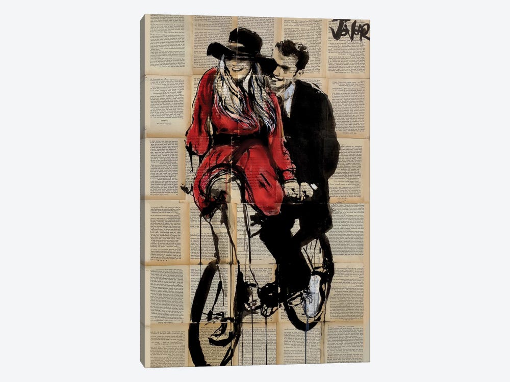 Days In Bliss by Loui Jover 1-piece Canvas Wall Art