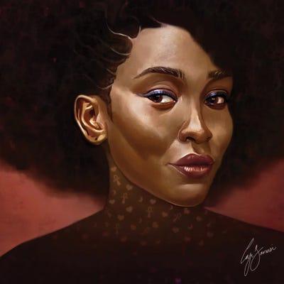 Self Love by Laji Sanusi canvas print