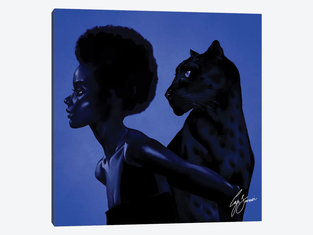 Panther by Laji Sanusi 1-piece Canvas Print