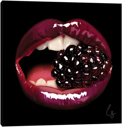 Blackberry Canvas Art Print - Berries