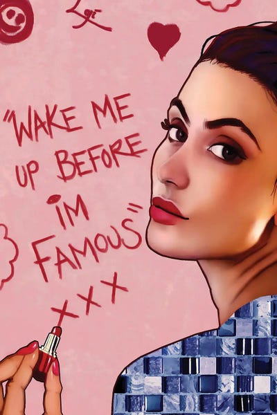 Wake Me Up Before I'm Famous by Laji Sanusi canvas print