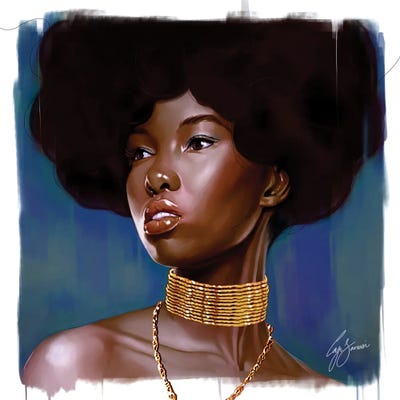 Untitled by Laji Sanusi canvas print