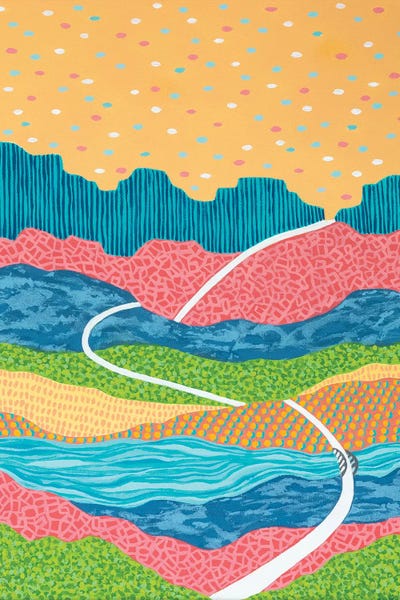 Lisa Frances Judd: Mountains Beckon by Lisa Frances Judd