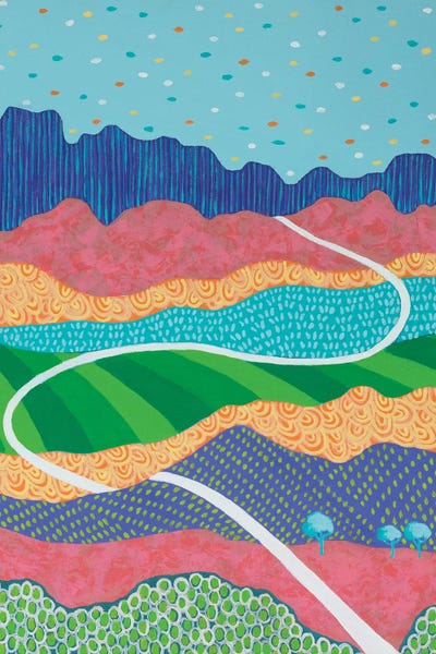 Office: Winding Road by Lisa Frances Judd