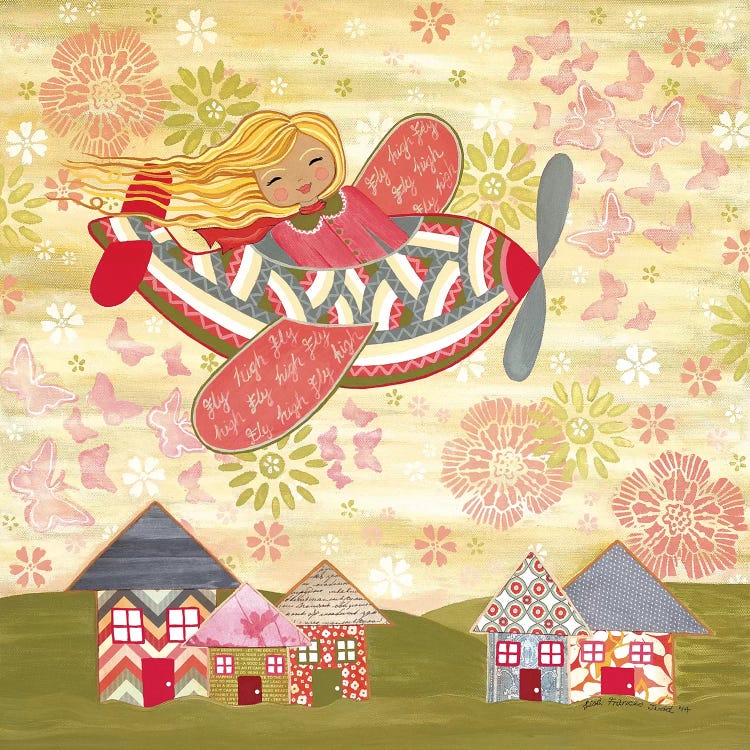 Fly High II by Lisa Frances Judd wall art