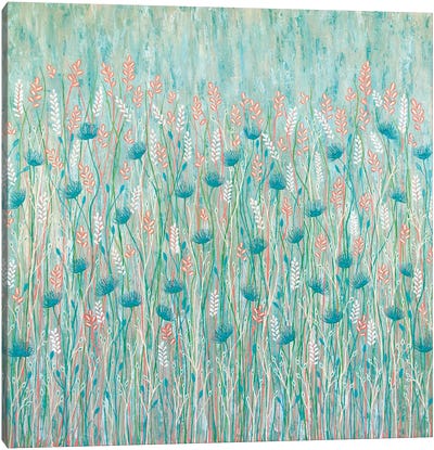 Pastel Wild Flower  Canvas Art Print - Lisa Frances Judd
