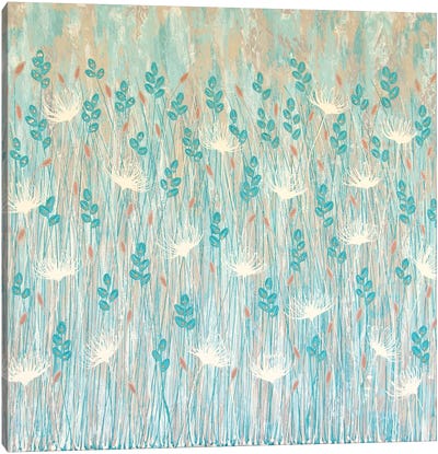 Pearlessent Wild Flowers  Canvas Art Print - Lisa Frances Judd
