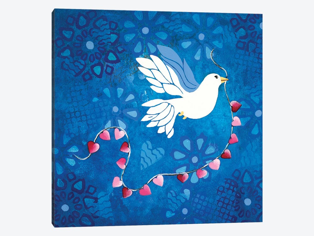 Bird Of Peace  by Lisa Frances Judd 1-piece Canvas Print