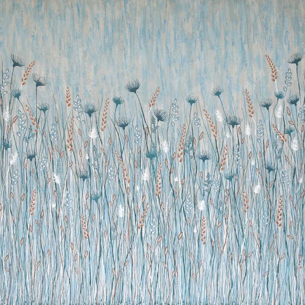 Coastal & Ocean Abstracts: Coastal Wild Flowers by Lisa Frances Judd