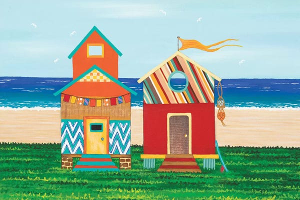 Lisa Frances Judd: Beach Holiday I by Lisa Frances Judd