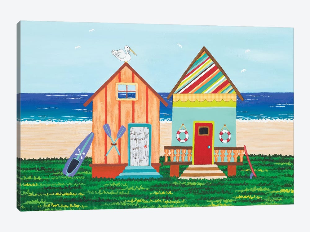 Beach Holiday III by Lisa Frances Judd 1-piece Canvas Print