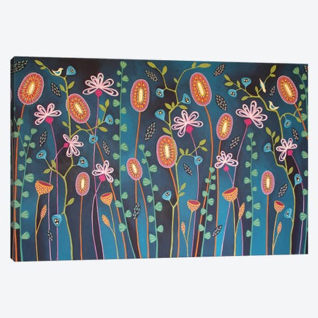 Blooming Lovely Canvas Print #LJU81} by Lisa Frances Judd Canvas Art Print