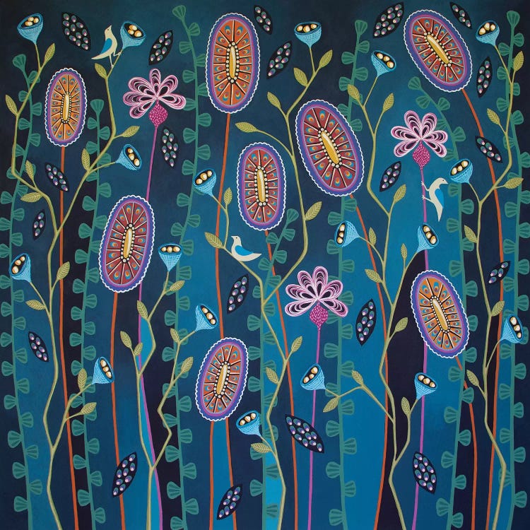 Blooming Delightful by Lisa Frances Judd wall art