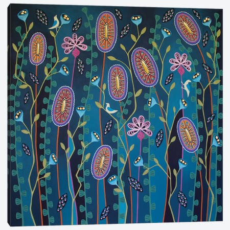 Blooming Delightful Canvas Print #LJU88} by Lisa Frances Judd Canvas Art Print