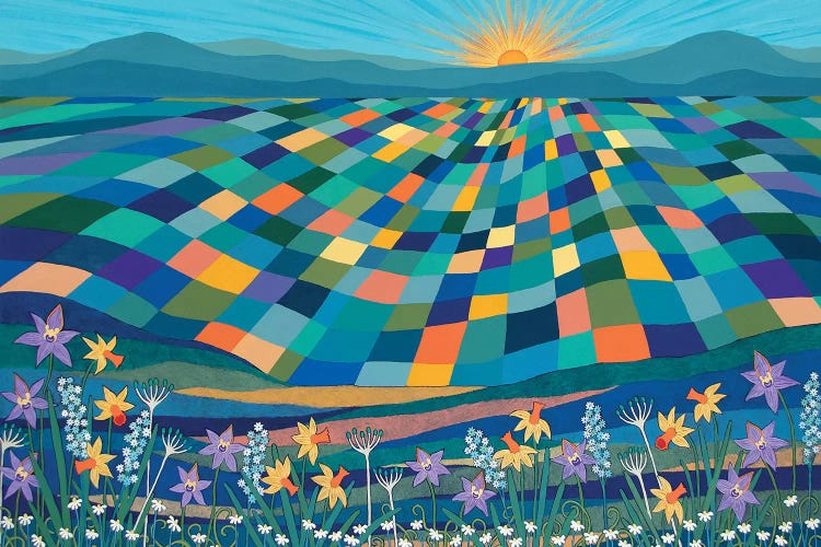 Bright Sun Shiny Day  by Lisa Frances Judd wall art