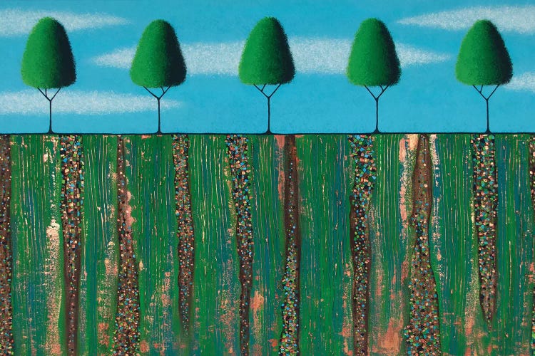 Trees Of Spring by Lisa Frances Judd wall art