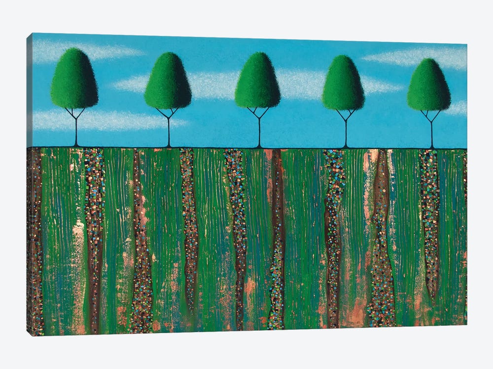Trees Of Spring by Lisa Frances Judd 1-piece Canvas Print