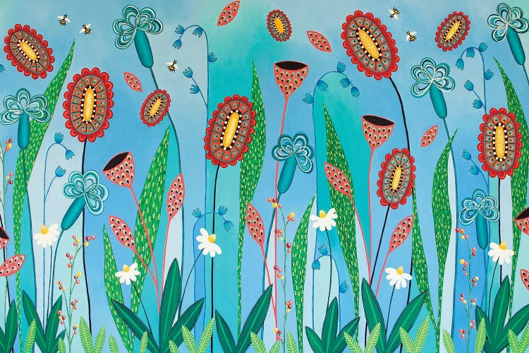 Blooming Abundance by Lisa Frances Judd wall art
