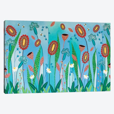Blooming Abundance Canvas Print #LJU99} by Lisa Frances Judd Canvas Wall Art