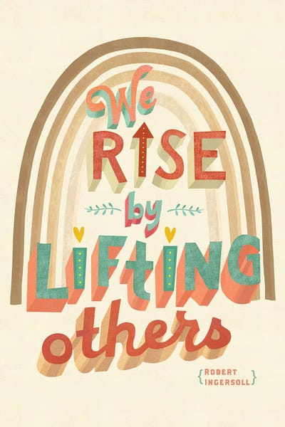 Canvas Print: We Rise by Laura Jane Watson