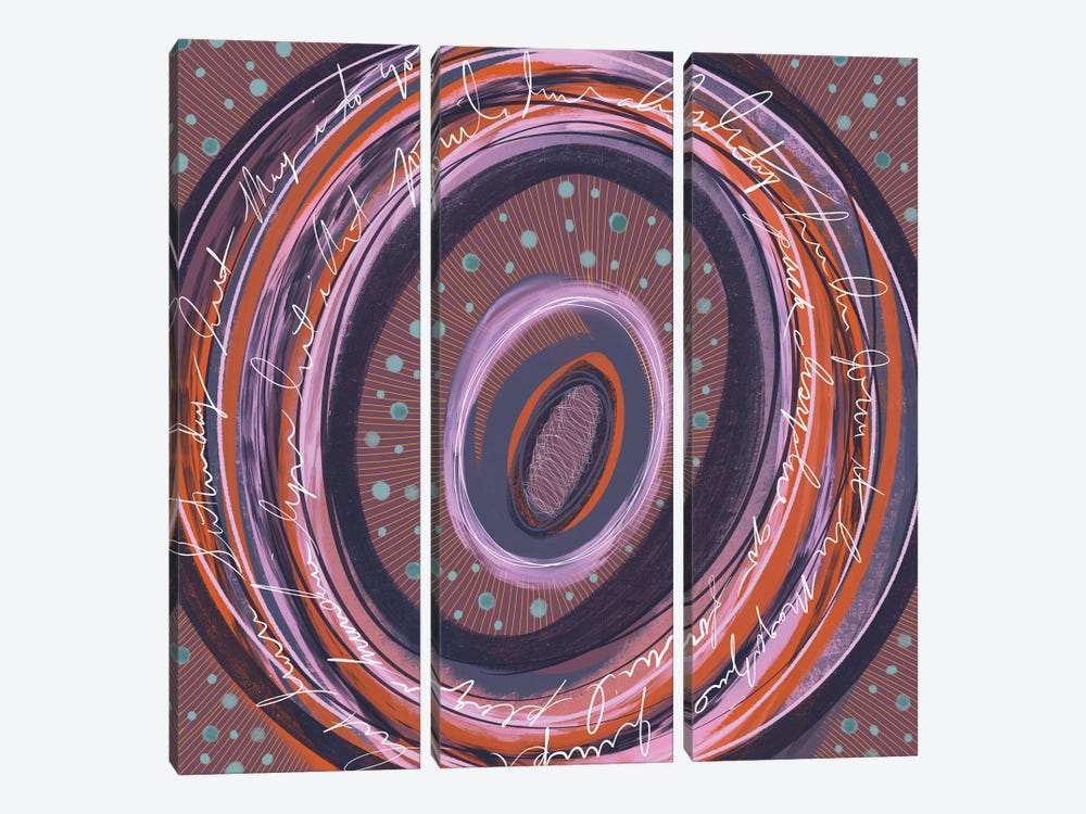 Out Of The Hole I by Lanie K. Art 3-piece Canvas Art