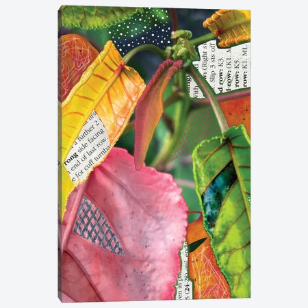 Leaf-Ing Home For The Tropics Canvas Print #LKA45} by Lanie K. Art Art Print