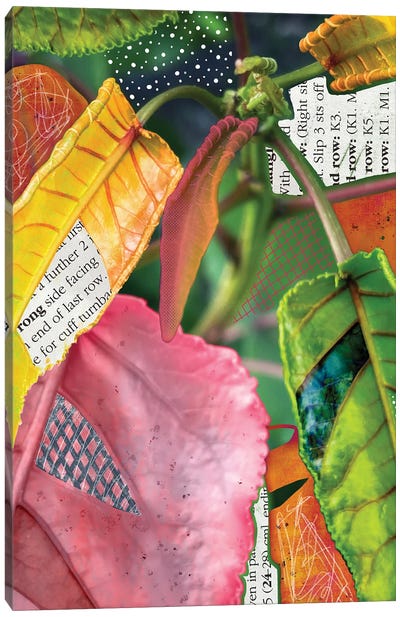 Leaf-Ing Home For The Tropics Canvas Art Print - Lanie K. Art