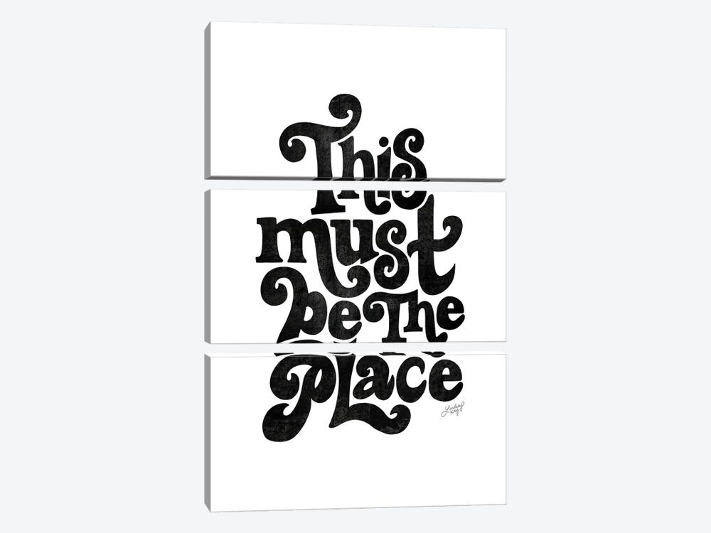 This Must Be The Place I by LindseyKayCo 3-piece Canvas Print