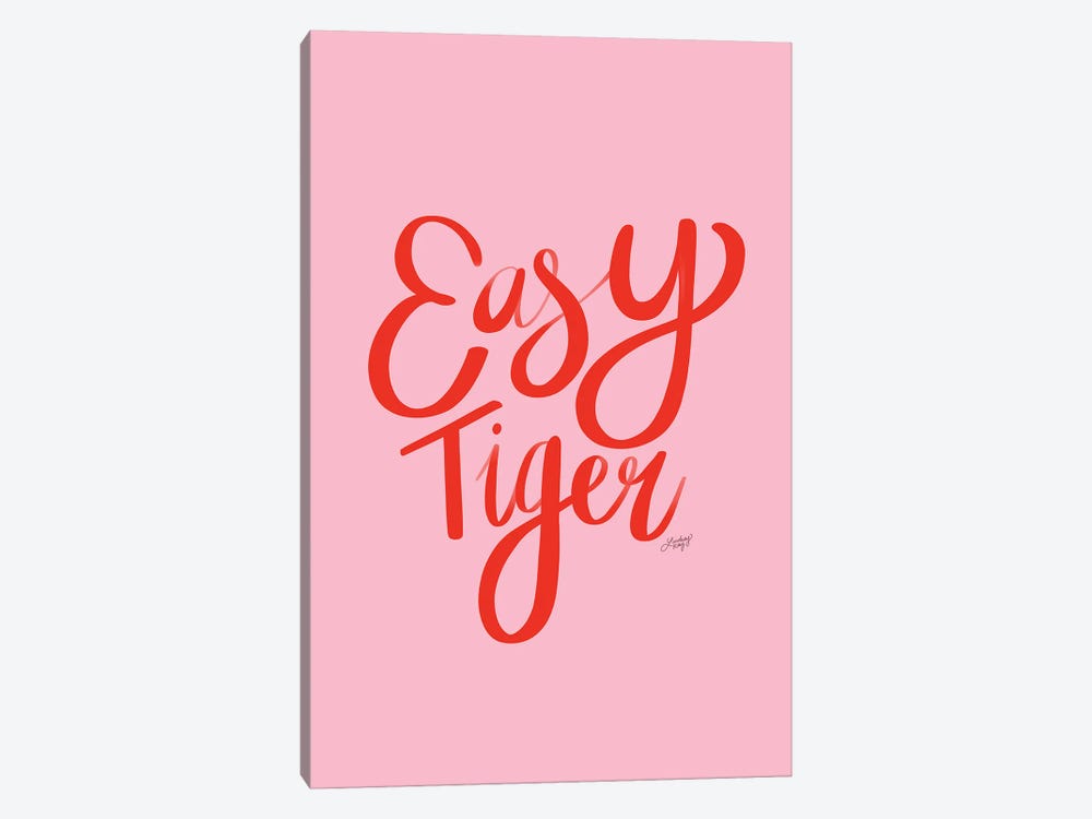 Easy Tiger I by LindseyKayCo 1-piece Canvas Artwork
