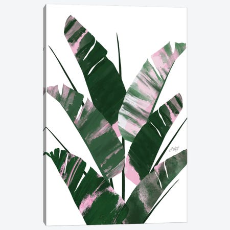 Banana Leaf Plant Collage II Canvas Print #LKC124} by LindseyKayCo Canvas Print