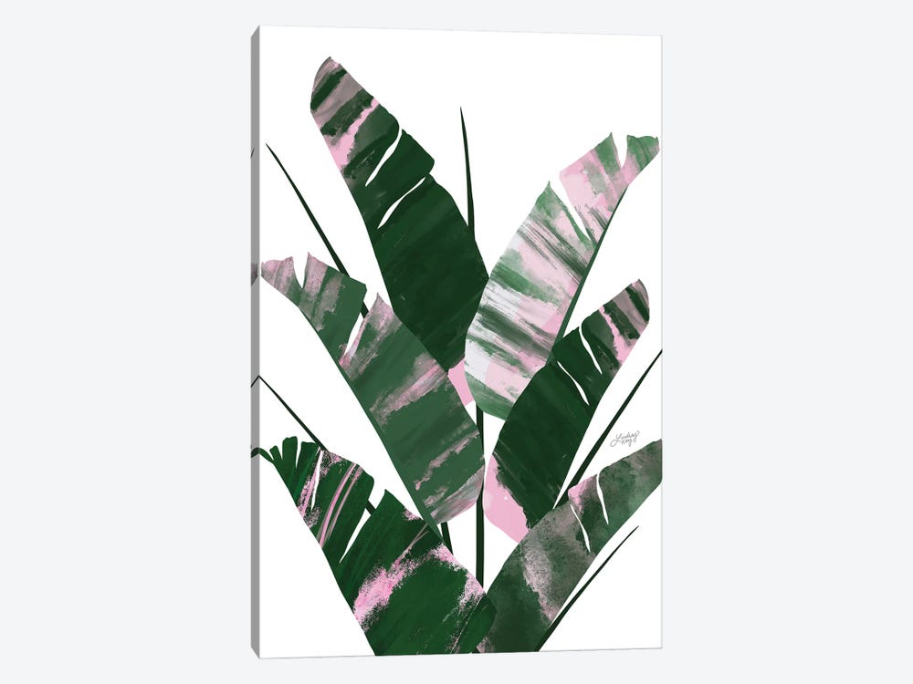 Banana Leaf Plant Collage II by LindseyKayCo 1-piece Art Print