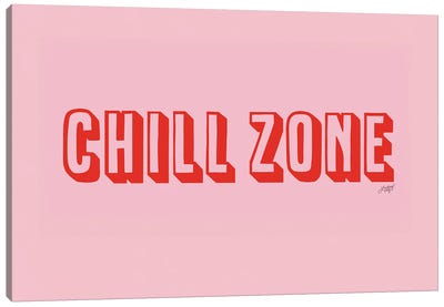 Chill Zone Canvas Art Print - College