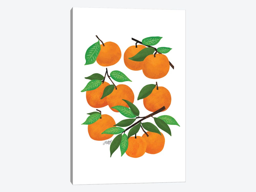 Oranges by LindseyKayCo 1-piece Art Print