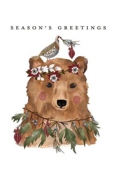 Christmas Animals: Season's Greetings by Laura Konyndyk
